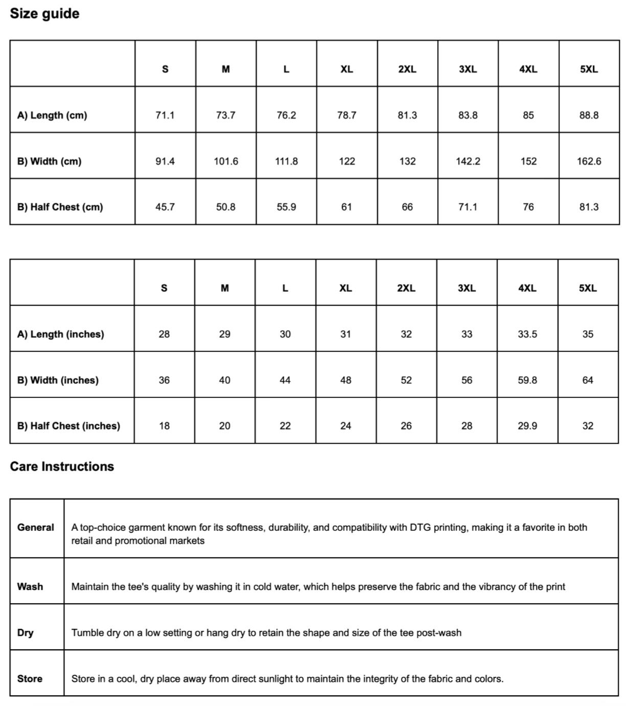 First T-Shirt Merch (White & Black)